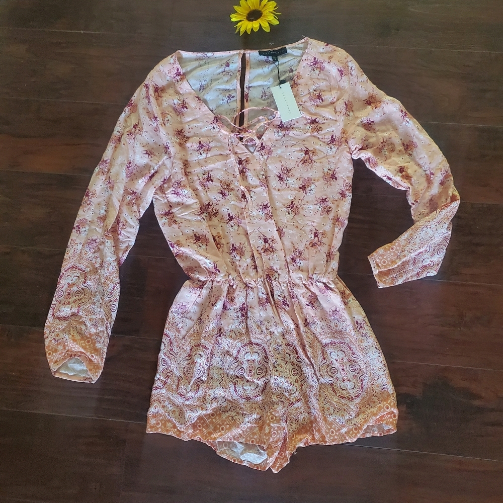 SANCTUARY FLORAL PRINTER ROMPER - Picture 4 of 9